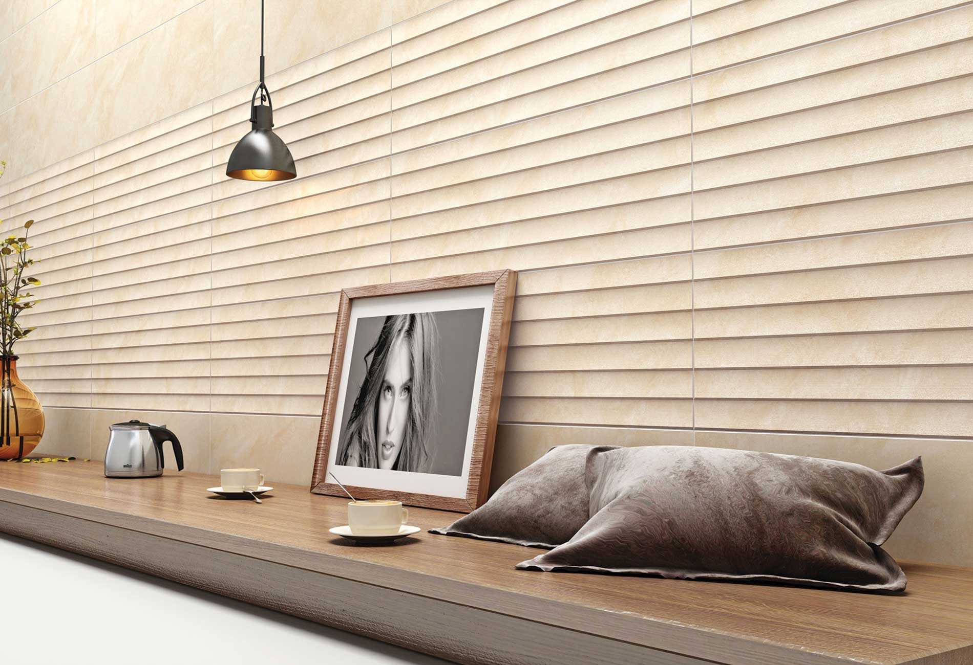 ARINA BEIGE (SOIL) 30x90cm matte tegel met aardse beige tint en subtiele textuur tiles