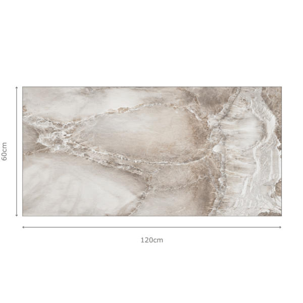 ALABASTRO BIANCO - 60x120cm Glossy Tiles