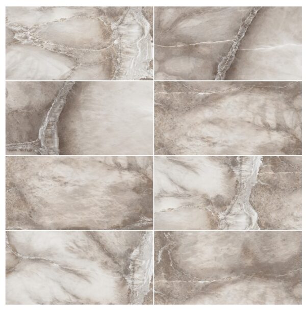 ALABASTRO BIANCO - 60x120cm Glossy Tiles