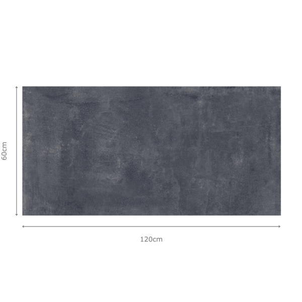 ALEUT NERO Black Cement Tiles 60x120cm