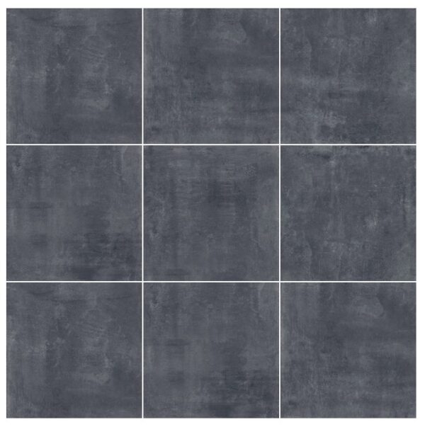 ALEUT NERO Black Cement Tiles 80x80cm