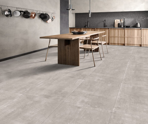 ALEUT PEARL Grey Cement Tiles 80x80cm