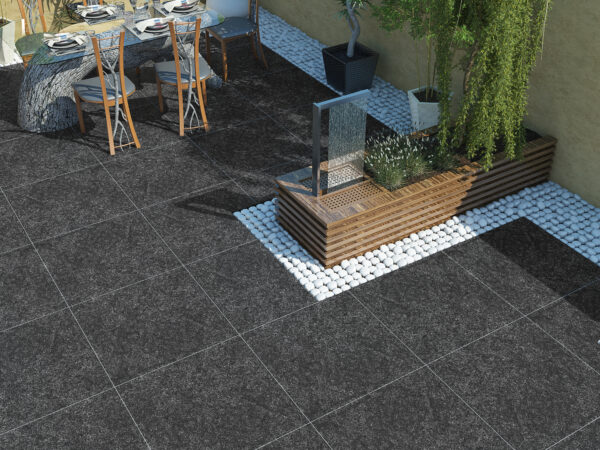 ARIZONA Black Stone Tiles 80x80x2cm