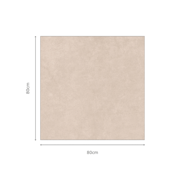 ATTIC CREMA Cream Cement Tiles 80x80cm