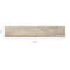AUTUMN BEIGE Wood Tiles 20x120cm