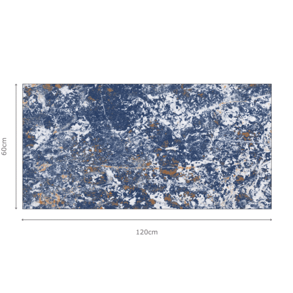 BAHA AZUL - 60x120cm Highgloss Tiles