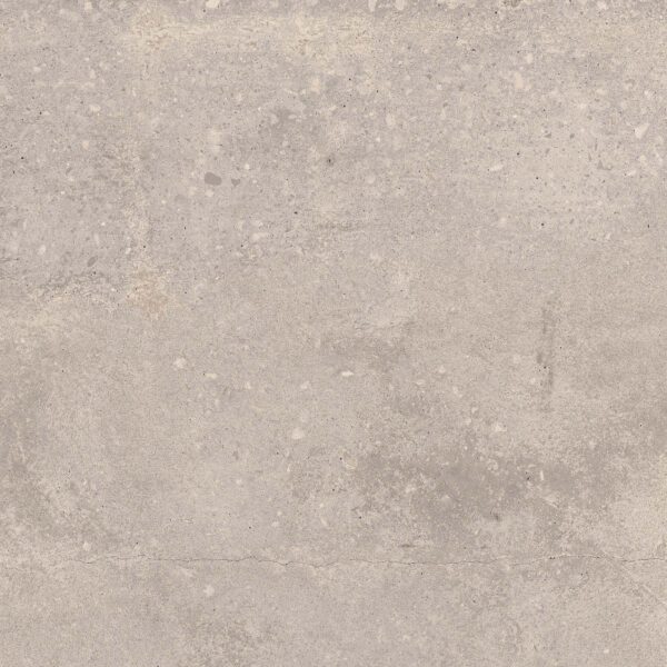 BARBOSA SNOW lichtgrijze cementlook tegel 60x60cm met granula matte afwerking – porseleinen tegel van Tegelplus voor moderne Belgische interieurs