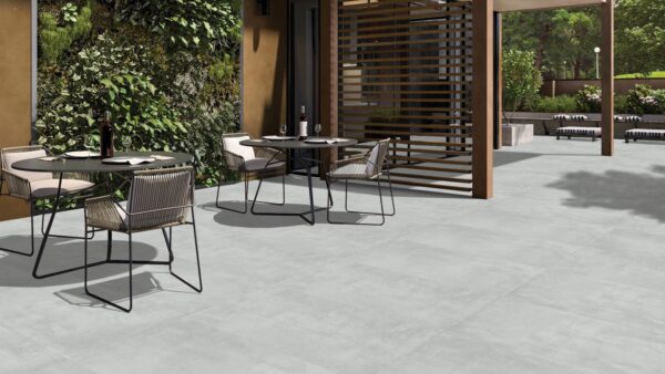 BETON GREY cementlook tegel 60x120cm met gestructureerde matte afwerking