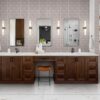 BEVEL SANDLE BEIGE 10x20cm glanzende tegel met lichte bevel en zandbeige kleur tiles