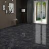 BLACK CREEK zwarte marmerlook tegel 60x120cm met hoogglans afwerking – porseleinen tegel van Tegelplus voor luxe Belgische interieurs