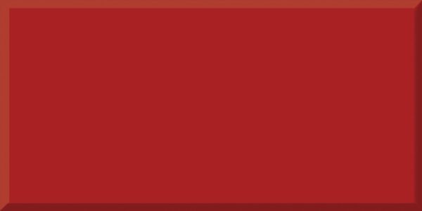 FLAT BLOOD RED - 10x20cm Glossy Tiles