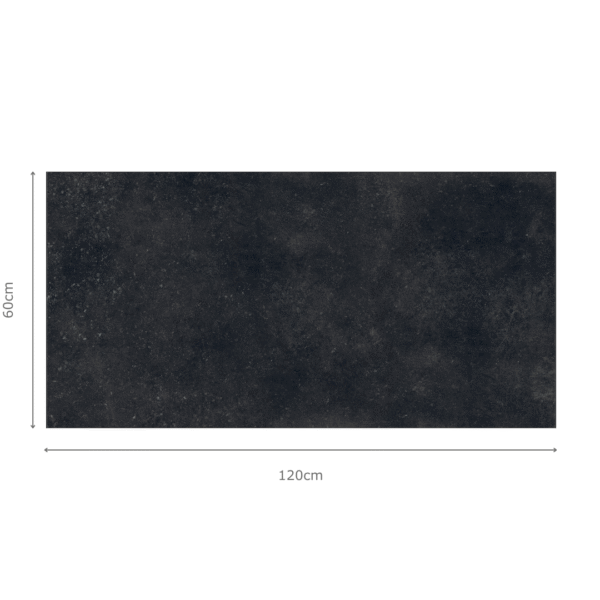 BLUESTONE BLACK tegel 60x120 cm met natuursteen uitstraling