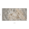 BRECCIA NUOVO INFINITY grijze marmerlook tegel 60x120cm met carving afwerking – porseleinen tegel van Tegelplus voor moderne Belgische interieurs