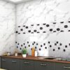 CARRARA BIANCO 30x90cm tegel met marmerlook in witte tint tiles