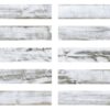 CARBON WHITE - 20x120cm Matt Tiles