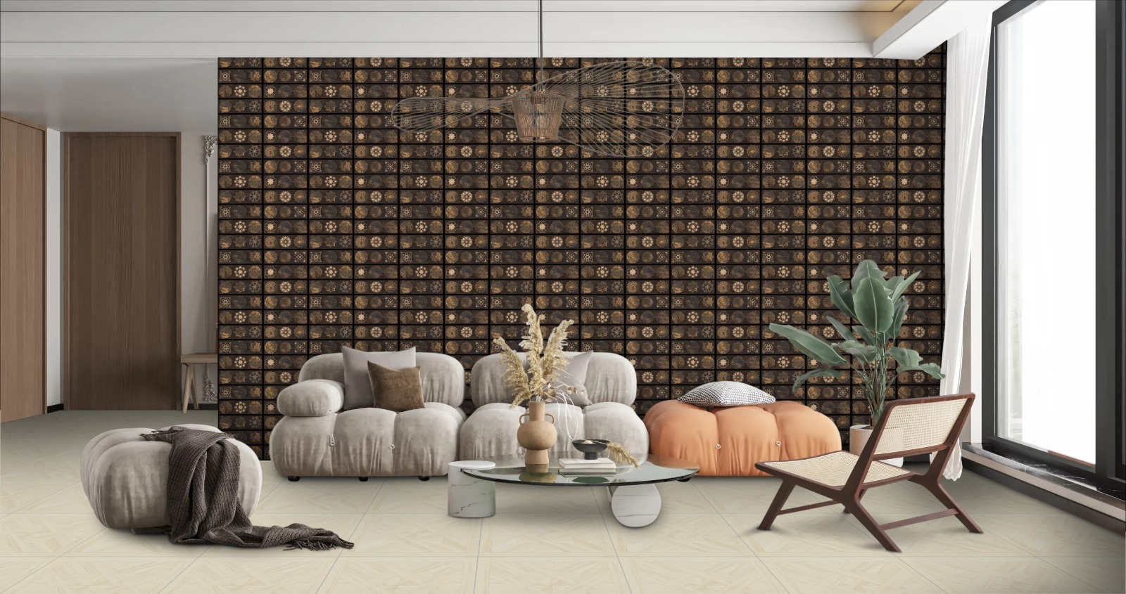 CAVE BLACK MATT 10x30cm wandtegel met diepe zwarte kleur en matte afwerking tiles