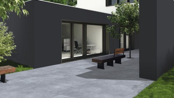 BLUESTONE BLACK tegel 60x120 cm met natuursteen uitstraling
