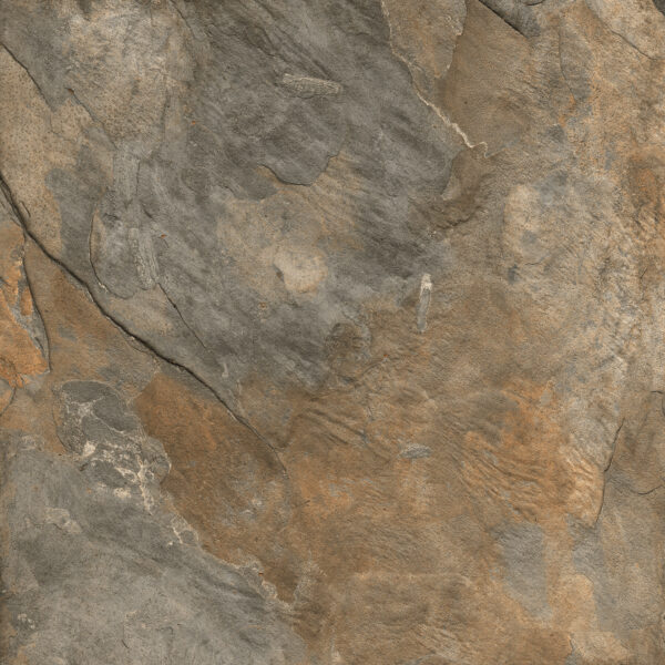 COPPER SLATE bruine porseleinen steenlook tegels voor buiten – verkrijgbaar in 60x60x2 cm en 80x80x2 cm met antislip afwerking – ideaal voor Belgisch terras, tuin of oprit – Tegelplus