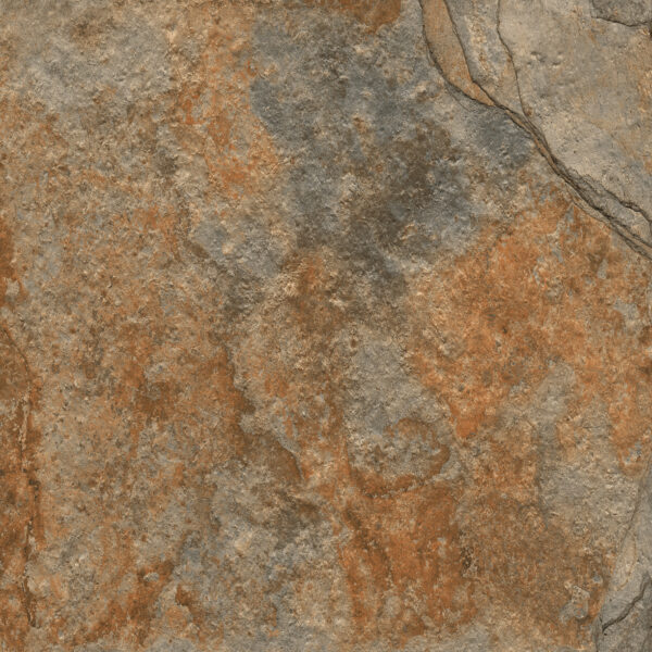 COPPER SLATE bruine porseleinen steenlook tegels voor buiten – verkrijgbaar in 60x60x2 cm en 80x80x2 cm met antislip afwerking – ideaal voor Belgisch terras, tuin of oprit – Tegelplus