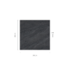 COUNTY ANTHRACITE zwarte steenlook porseleinen buitentegel met antislip afwerking, verkrijgbaar in 60x60, 60x90 en 80x80 cm – Tegelplus – tegels voor Belgische terrassen en tuinen