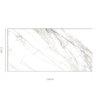 CRACKLE WHITE 60x120 cm porseleinen marmerlook tegel met carving craquelé afwerking – Tegelplus België