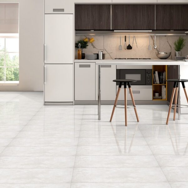 DESSERT WHITE porcelain cement-look tile in 60x60cm, 60x120cm, 30x120cm with textured matt finish – Tegelplus Belgium