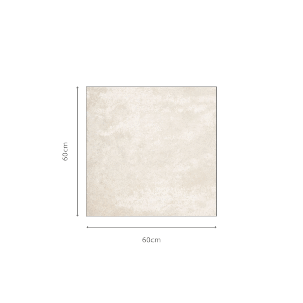 DESSERT WHITE Cement Tiles 60x60cm