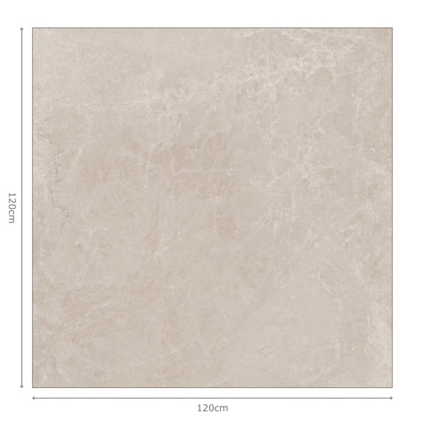 DOLMEN IVORY Cream Stone Tiles 120x120cm