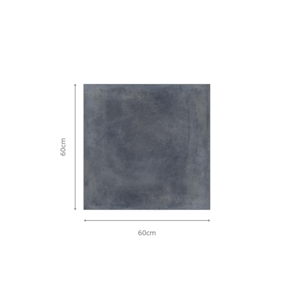 DYNAMIC NERO Black Cement Tiles 60x60cm
