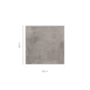 DYNAMIC SMOKE Grey Cement Tiles 60x60cm Matt