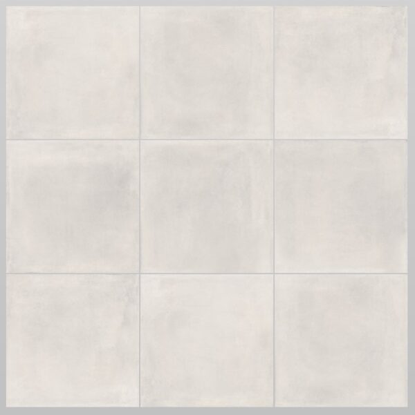 DYNAMIC WHITE Cement Tiles 80x80cm Matt