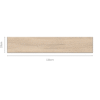 ETERNITY BEIGE Wood Tiles 20x120cm