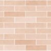 FES DE ROSE roze metro tegel 7.5x30cm met glanzende afwerking – keramische wandtegel van Tegelplus voor keuken of badkamer in België
