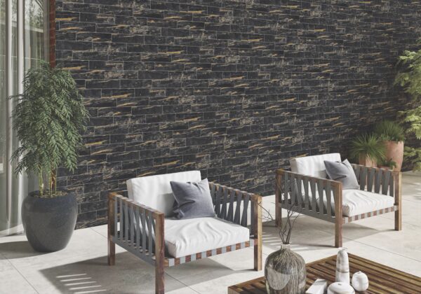 FOSSIL ROSSO donkerrode metro tegel 7.5x30cm met matte afwerking – keramische wandtegel van Tegelplus voor keuken of badkamer in België