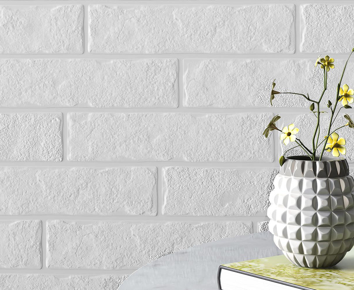 FOSSIL SNOW witte metro tegel 7.5x30cm met matte afwerking – keramische wandtegel van Tegelplus voor keuken of badkamer in België