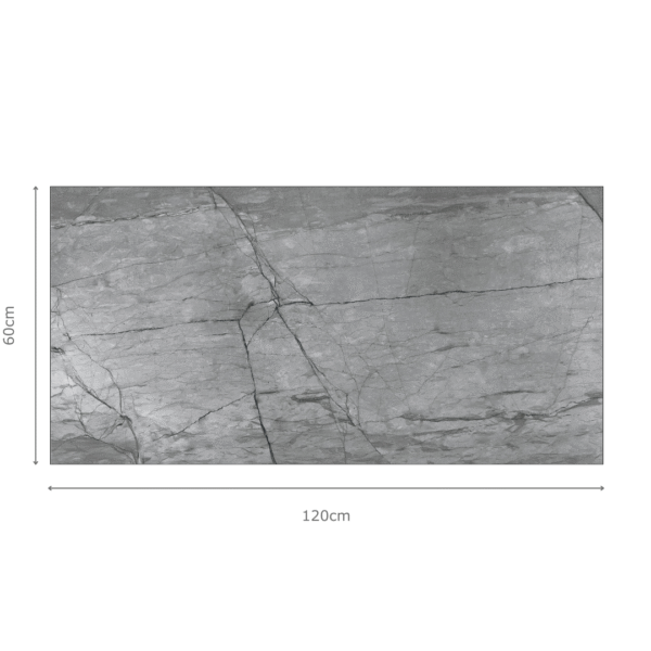 FOSSIL ANTHRACITE 60x120 cm porseleinen zwarte steenlook tegel met carving oppervlak – Tegelplus België