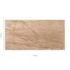 FOSSIL BROWN 60x120 cm porseleinen bruine steenlook tegel met carving structuur – Tegelplus België