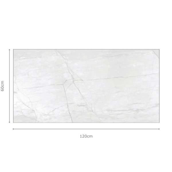 FOSSIL WHITE 60x120 cm witte porseleinen tegel met carving oppervlak – natuursteenlook vloer- en wandtegel bij Tegelplus België