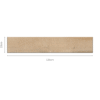 GEORGIA BEIGE Wood Tiles 20x120cm