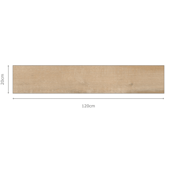 GEORGIA BEIGE Wood Tiles 20x120cm