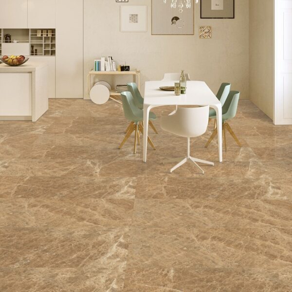 Keramische tegel GOLDEN EMPERADOR 60x120cm met glanzende gouden marmerlook tiles