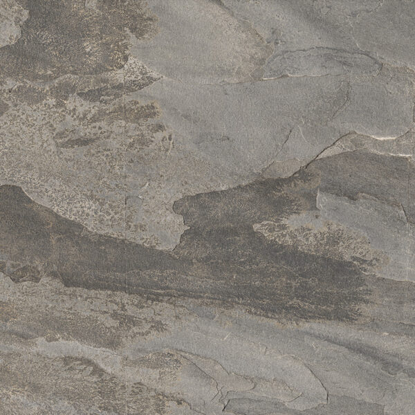 GREY SLATE grijze steenlook tegels, porselein, antislip R11, 60x60x2cm – ideale buitentegel voor Belgische terrassen, beschikbaar bij Tegelplus