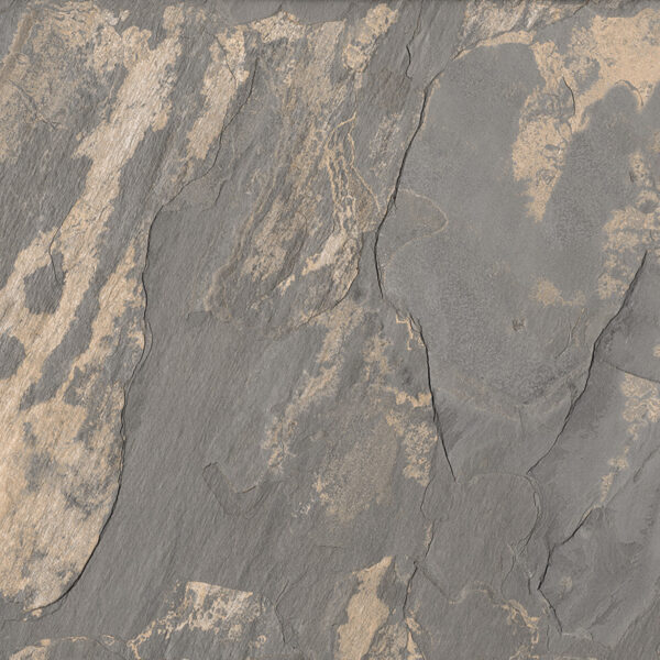 GREY SLATE grijze steenlook tegels, porselein, antislip R11, 60x60x2cm – ideale buitentegel voor Belgische terrassen, beschikbaar bij Tegelplus