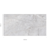 HARMONY BIANCO 60x120 cm grijze marmerlook porseleinen tegel met carving structuur – moderne vloertegel bij Tegelplus België