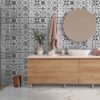 INTLE T 20x20cm matte tegel met traditioneel motief en zachte kleurtinten tiles