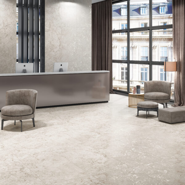 IMPERIA CARVED GRIS Beige Marble Tiles 60x120cm