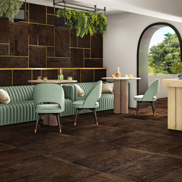 KRETOS COPPER Brown Metallic Tiles 60x120cm