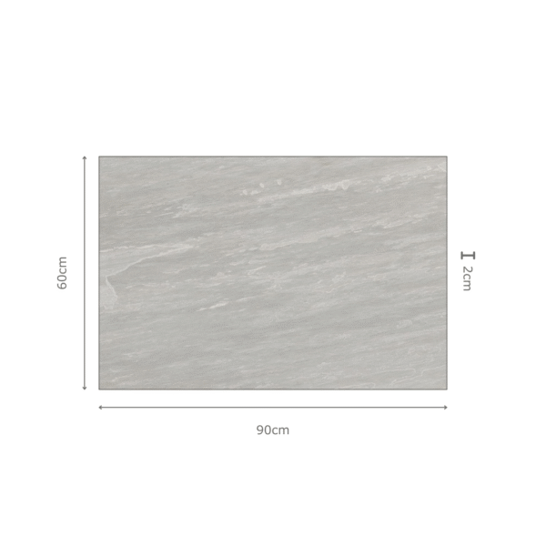 KANDLA GREY antislip natuursteen porseleinen tegel 60x90x2 cm, duurzaam en stijlvol – Tegelplus België