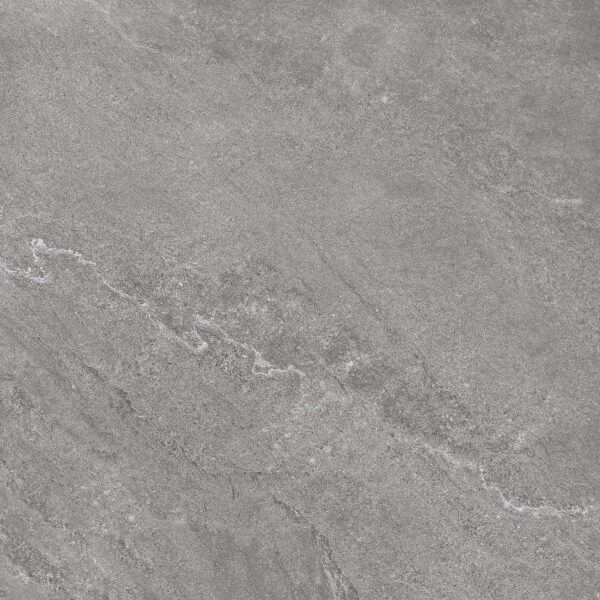 Grijze 60x60x2 cm keramische buitentegel met natuursteenlook en antislip oppervlak – Tegelplus België