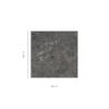 LEVANTO NERO - 60x60cm Matt Tiles